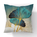 GobekUsa Big Leaves Cushion Covers - Nordic Simple Decorative Pillows for Living Room