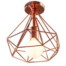 GobekUsa Industrial Ceiling Light - Modern Nordic Iron Lamp Shade for Home Decor