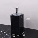 GobekUsa Black Marquina Marble Bathroom Set cue.opti