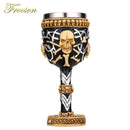 GobekUsa Gothic Skull Resin Wine Glass 200ml bar drinkware cocktail whiskey cup