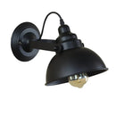 GobekUsa Industrial Black Wall Sconce E27 Wall Lamp for Indoor Lighting
