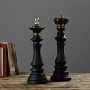 GobekUsa Chess Pieces Figurines: The Queen's Gambit Decor for Home & Office