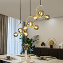 GobekUsa Glass Ball Pendant Light | Modern Nordic G9 LED Lamp for Living Room & Bedroom