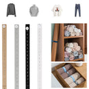 GobekUsa Elastic Band Clothes Folding Storage Bags for Scarves, Shirts, Pants