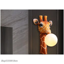 GobekUsa LED Giraffe Wall Lamp: Modern European Cartoon Design for Home Living Room Bedroom