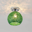 GobekUsa Glass Ball LED Ceiling Lights for Home Decor and Minimalist Living Rooms