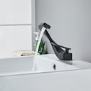 GobekUsa Black Basin Faucet Brushed Gold Bathroom Mixer Tap Hot Cold Lavotory Chrome