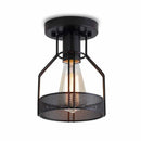 GobekUsa Industrial Retro Ceiling Light for Hotel Bar and Home Decor