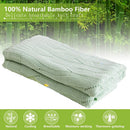 GobekUsa Bamboo Knitted Cooling Blanket - Queen Size