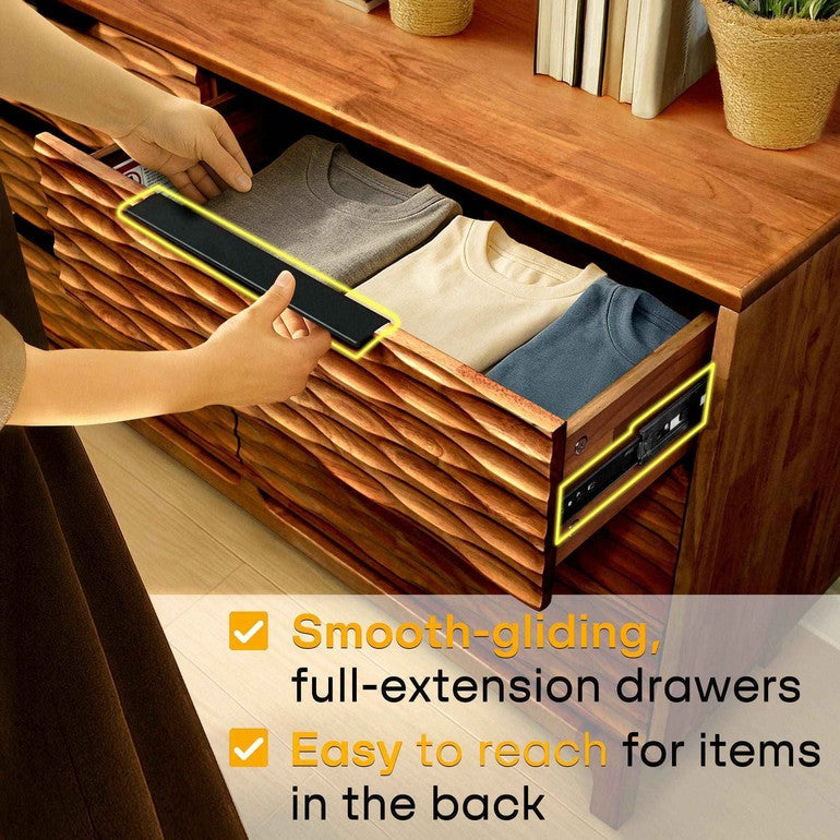 Acacia Elara Dresser with 6 Drawers for Stylish Storage Solutions