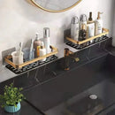 GobekUsa Bathroom Corner Shelves Suction Cup Storage Rack Shower & Kitchen Organizer