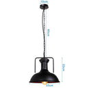 GobekUsa Industrial Iron Pendant Lights for Home and Retail Spaces