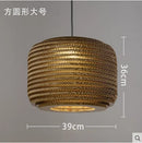 GobekUsa Chinese Paper Honeycomb Pendant Lights Cardboard Personalized Home Decor Luminaire