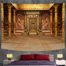 GobekUsa Egyptian Mural Tapestry Bohemian Home Decor Yoga Mat Sofa Blanket