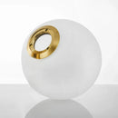 GobekUsa Glass Ball Pendant Lampshade - High Quality Milky Glass Ball Design
