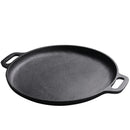 GobekUsa Cast Iron Skillet Pan - Versatile Cooking Pot for Pancakes, Pizzas, and More