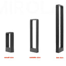 GobekUsa 7W LED Aluminum Garden Bollard Light for Outdoor Landscape Courtyards