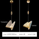 GobekUsa Butterfly Pendant Lamps: Modern Luxury Lighting Fixtures for Staircase, Bedroom, and Aisle