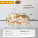 GobekUsa Crystal Chandelier Pendant Light for Luxury Living Room, Bedroom, Dining, Kitchen & Home Décor