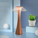 GobekUsa Crystal Diamond Touch Table Lamp: USB Charging Night Light for Bar, Restaurant, Bedside