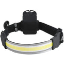 GobekUsa COB LED Sensor Headlamp Waterproof Work Light - 3 Modes