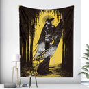 GobekUsa Bohemian Moon Tarot Tapestry for Home Decor and Yoga Mat