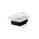 GobekUsa Black Matte Stainless Steel Bathroom Hardware Set: Paper Holder, Toothbrush Holder, Towel Bar & Accessories