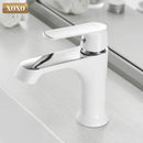 GobekUsa Bronze Green Fashion Basin Faucet, Single Hole Bathroom Mixer, Hot and Cold Water