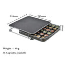 GobekUsa Coffee Capsule Storage Rack for Dolce Gusto/Nespresso Machinery Base.