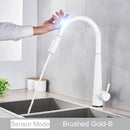 GobekUsa Black Kitchen Faucet Touch Sensor Mixer Tap