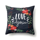 GobekUsa Green Tropical Leaves Pillow Cover - Four Season Landscape Decor