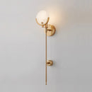 GobekUsa Golden Marble Wall Lamp Luxury Living Room Bedroom Decor Sconce