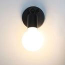 GobekUsa Adjustable Angle Bedside Wall Lamp Holder for Modern Indoor Sconces