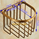 GobekUsa Antique Brass Toilet Paper Holder Mounted Roll Tissue Box - YT-1392