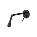 GobekUsa Brushed Gold Basin Faucet, Hot & Cold Mixer Tap, In-Wall Water Drop Faucet