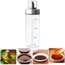 GobekUsa Leak Proof Glass Condiment Bottle Set, 150/300/450ml