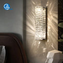 GobekUsa Crystal Wall Lamp: Modern LED Bedside Light for Bedroom, Living Room, Stairs & Home Decor