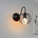 GobekUsa Iron Cage Wall Sconce for Indoor Bedroom, Bar Counter, and ReadingAreaView