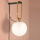 GobekUsa Glass Ball Pendant Lights - Nordic Style Three-Head Magic Bean Lamps