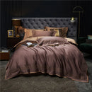 GobekUsa Luxe Egyptian Cotton Bedding Set: Duvet Cover, Bed Sheet, 2 Pillow Sham