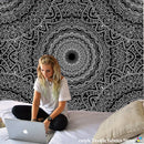 GobekUsa Indian Mandala Tapestry Hippie Wall Hanging Beach Yoga Mat Bedspread Table Cloth