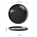 GobekUsa Ceramic Round Dinner Plate - Restaurant Quality