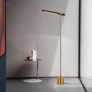 GobekUsa Linear Wood LED Floor Lamp | Modern Minimalist Designer Vertical Loft Floor Light