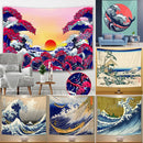 GobekUsa Beach Scenery Tapestry - Bohemian Home Decor Wall Mat for Bedroom