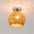GobekUsa Glass Ball LED Ceiling Lights for Home Decor and Minimalist Living Rooms