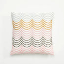 GobekUsa Embroidered Daisy Dandelion Cushion Cover 45x45cm for Sofa Bed Chair Living Room