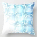 GobekUsa Blue Geometric Marble Stripe Line Pillowcases for Car Sofa Decor
