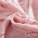 GobekUsa Bamboo Knitted Cooling Blanket - Queen Size