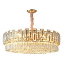 GobekUsa Crystal Chandelier: Elegant Lighting for Home, Living Room, Bedroom, Kitchen