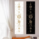 GobekUsa Lunar Eclipse Moon Phase Tapestries Psychedelic Wall Hanging